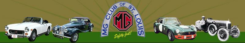 Click here to learn more about the St. Louis MG car club